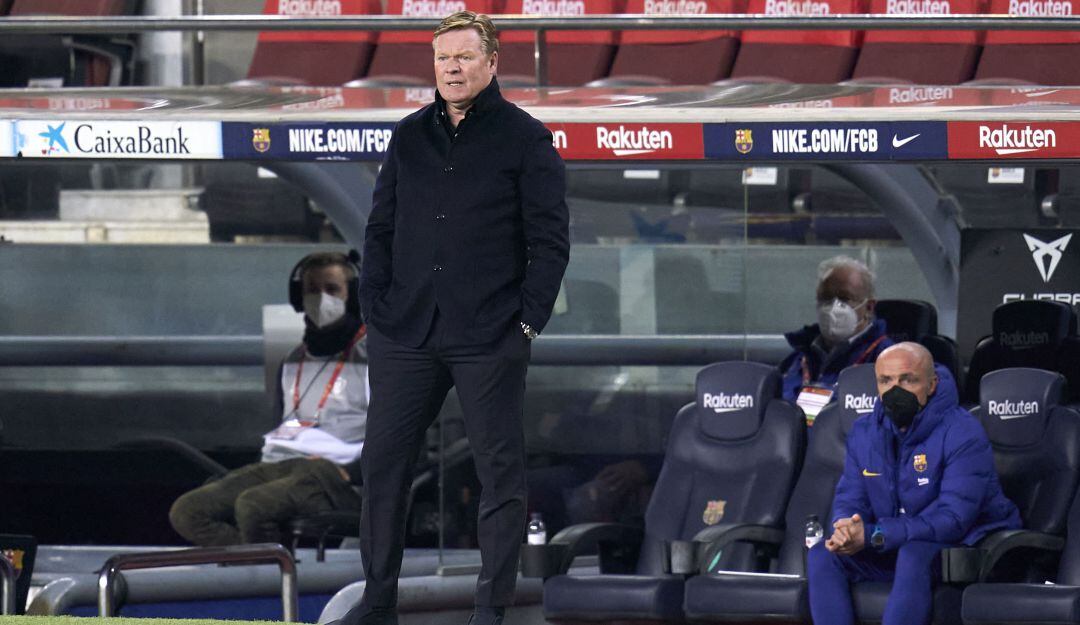 Ronald Koeman, entrenador del FC Barcelona