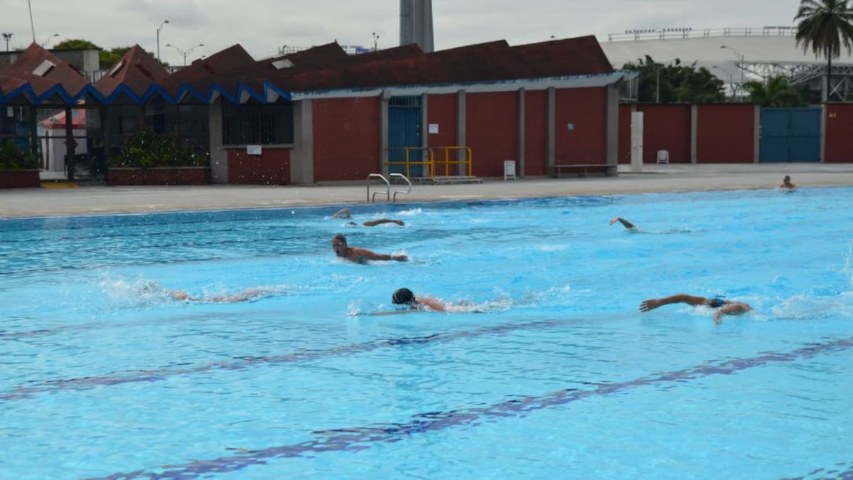 Habilitan piscinas de la Villa Olímpica de Pereira para deportistas