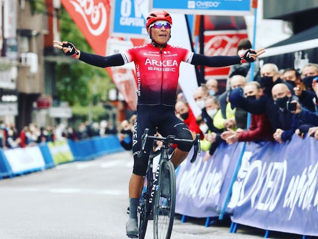 La primera del 2021: Nairo Quintana gana la Etapa 1 de la Vuelta a Asturias