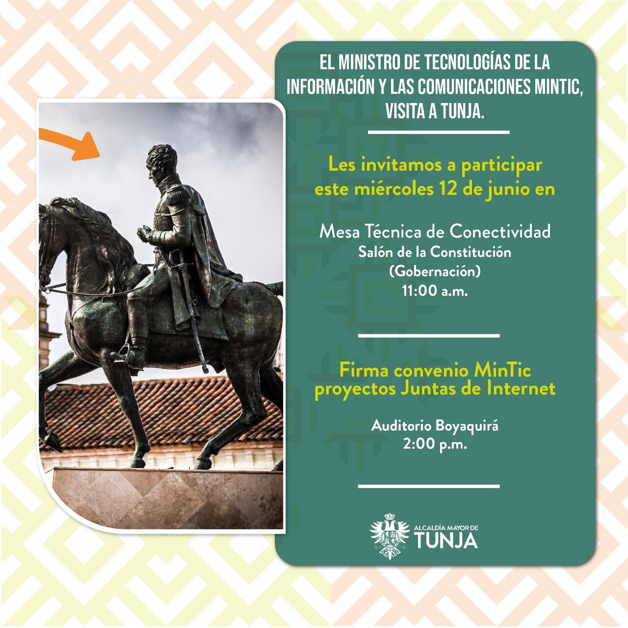 Ministro de TIC visita Boyacá para abordar problemas de conectividad