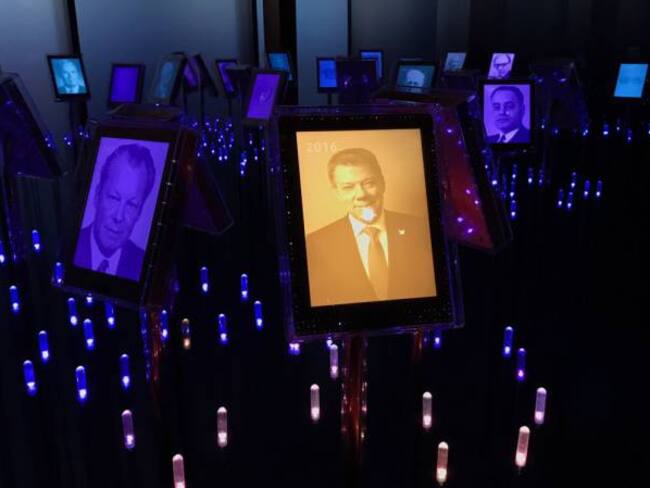 [En fotos] El Centro del Nobel de la Paz acoge la historia de Juan Manuel Santos