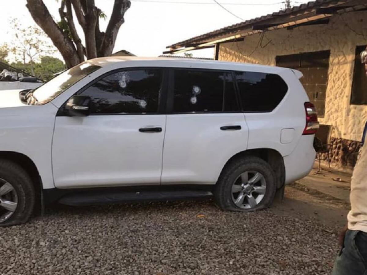 Ileso de atentado resulta exalcalde de Arauca Benjamín Socadagüí