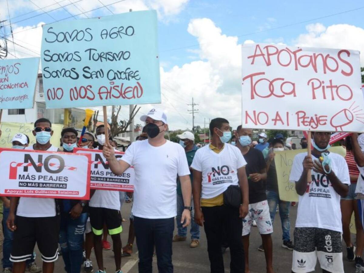 En San Onofre rechazan reubicación de peaje La Caimanera