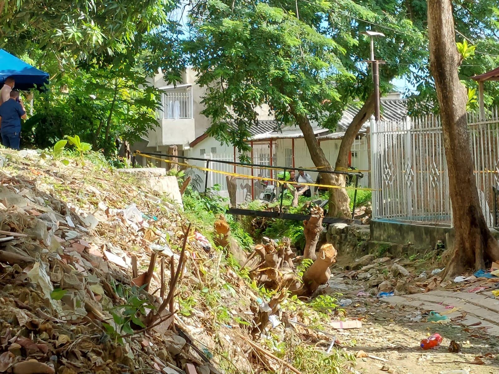 Villa Katanga, en Soledad, donde se registró la sexta masacre./Caracol Radio