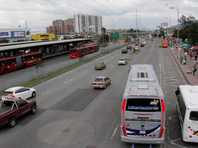 En 15 días Distrito promete tapar huecos de la Autonorte en Bogotá