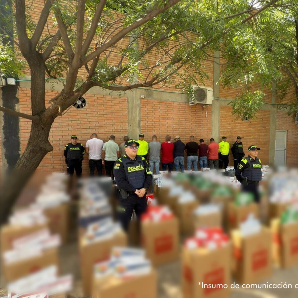 Judicializan a nueve personas señaladas de vender cigarrillos de contrabando