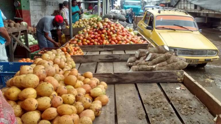 Plaza de mercado en Barranquilla