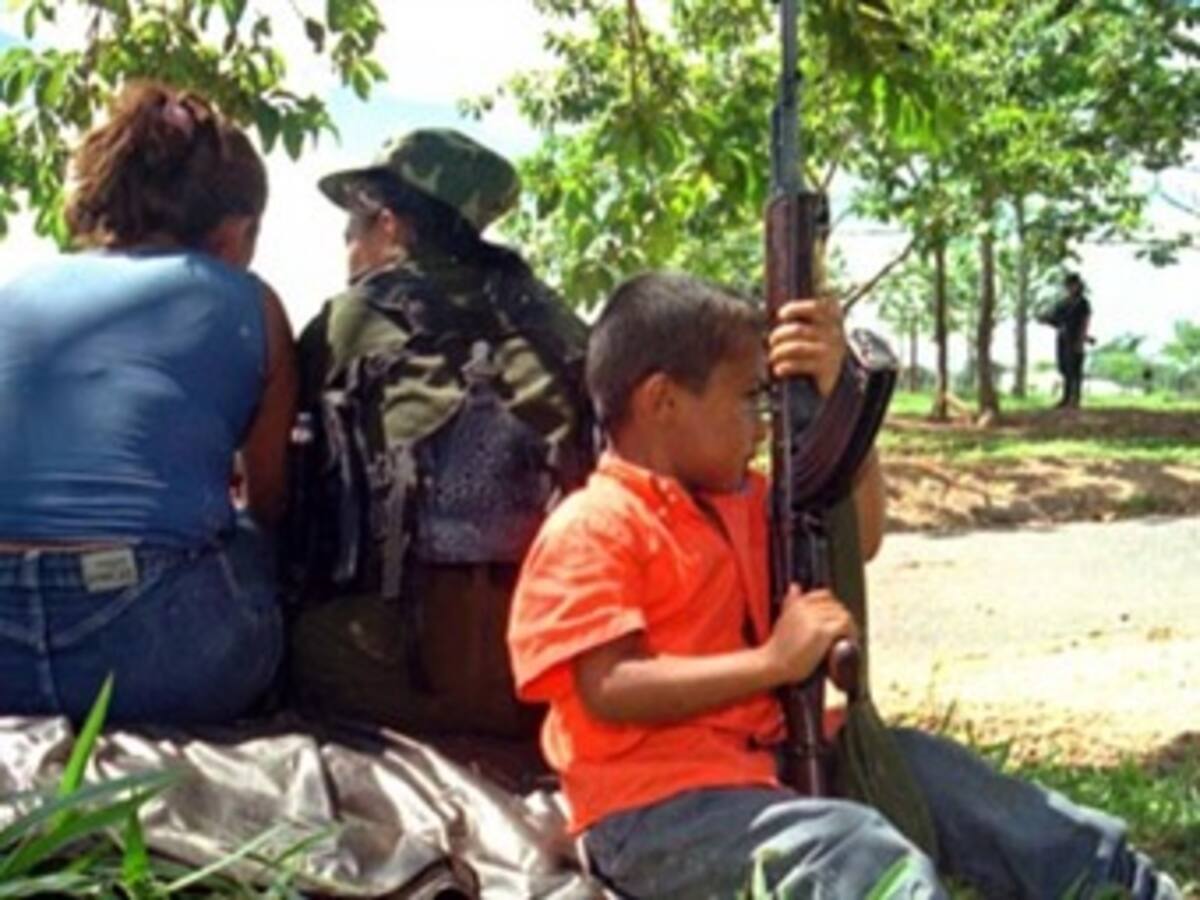 Exigen a las Farc y Eln cesar reclutamiento de menores