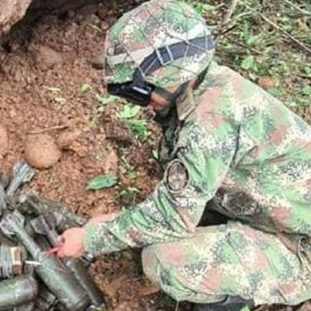 Incautan material de guerra en Nariño