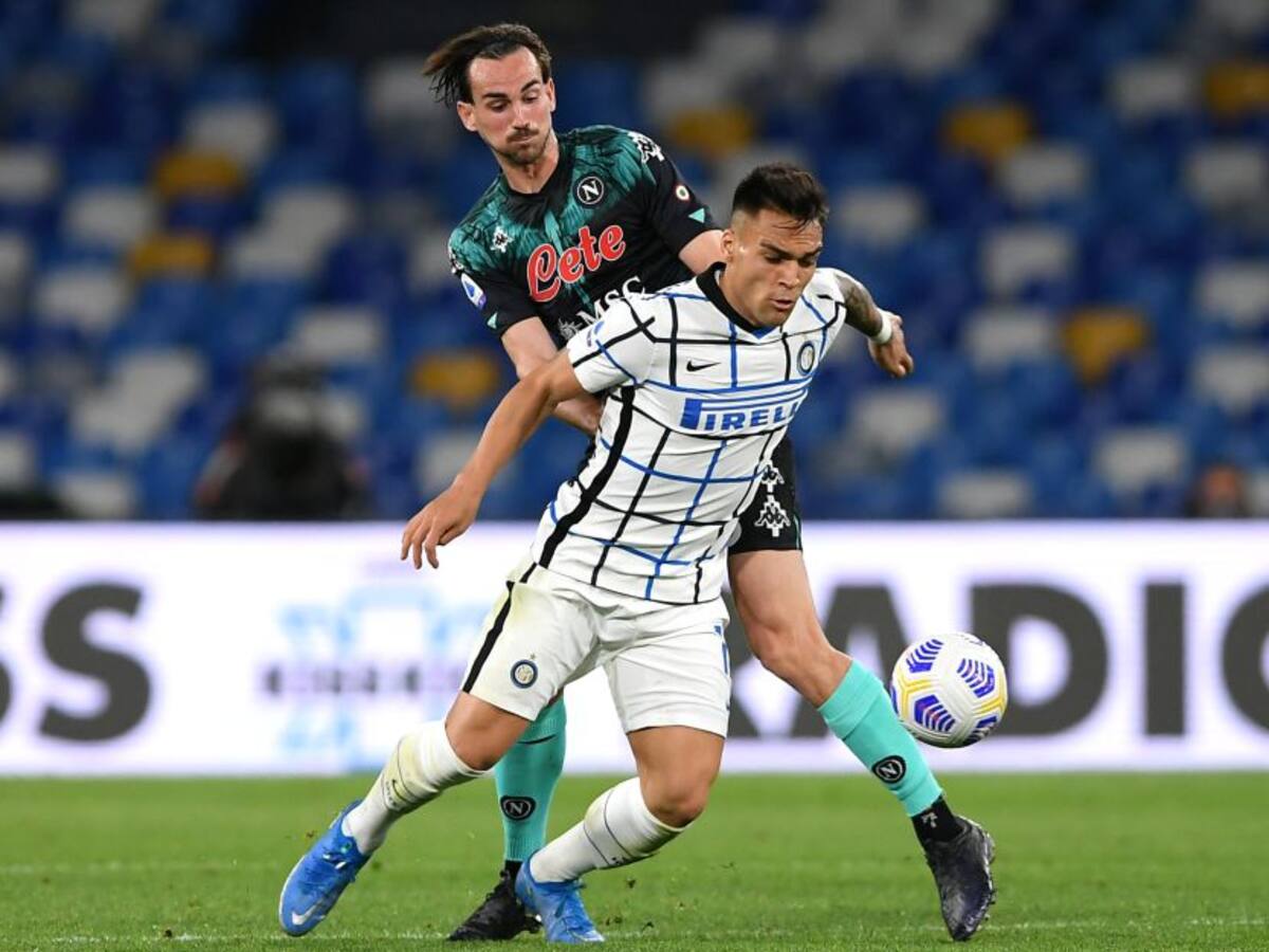 Napoli empata con Inter y frena al líder de la Serie A
