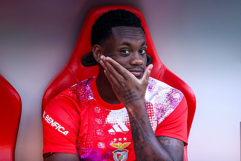 Amargo debut de Jhon Jader Durán en la Liga Portuguesa con Benfica: así le fue. (Photo by Carlos Rodrigues/Getty Images)