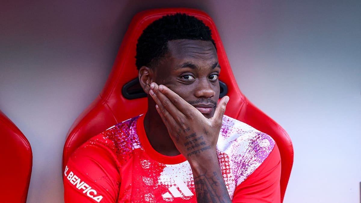Amargo debut de Jhon Jader Durán en la Liga Portuguesa con Benfica: así le fue al colombiano