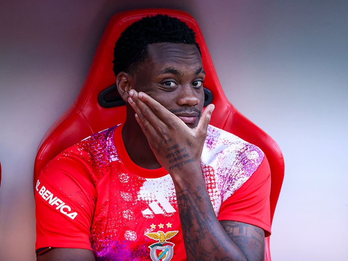 Amargo debut de Jhon Jader Durán en la Liga Portuguesa con Benfica: así le fue al colombiano