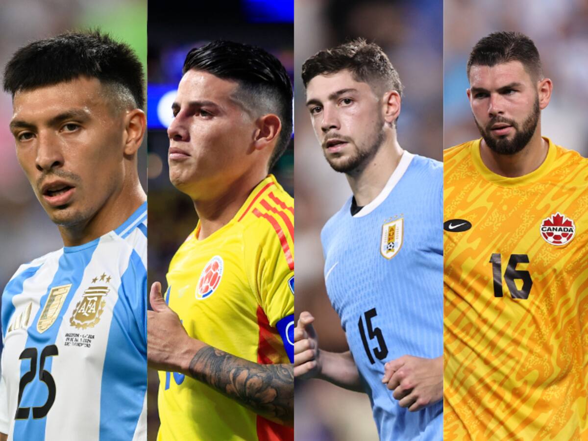 Lista con los mejores jugadores de la Copa América, según datos estadísticos