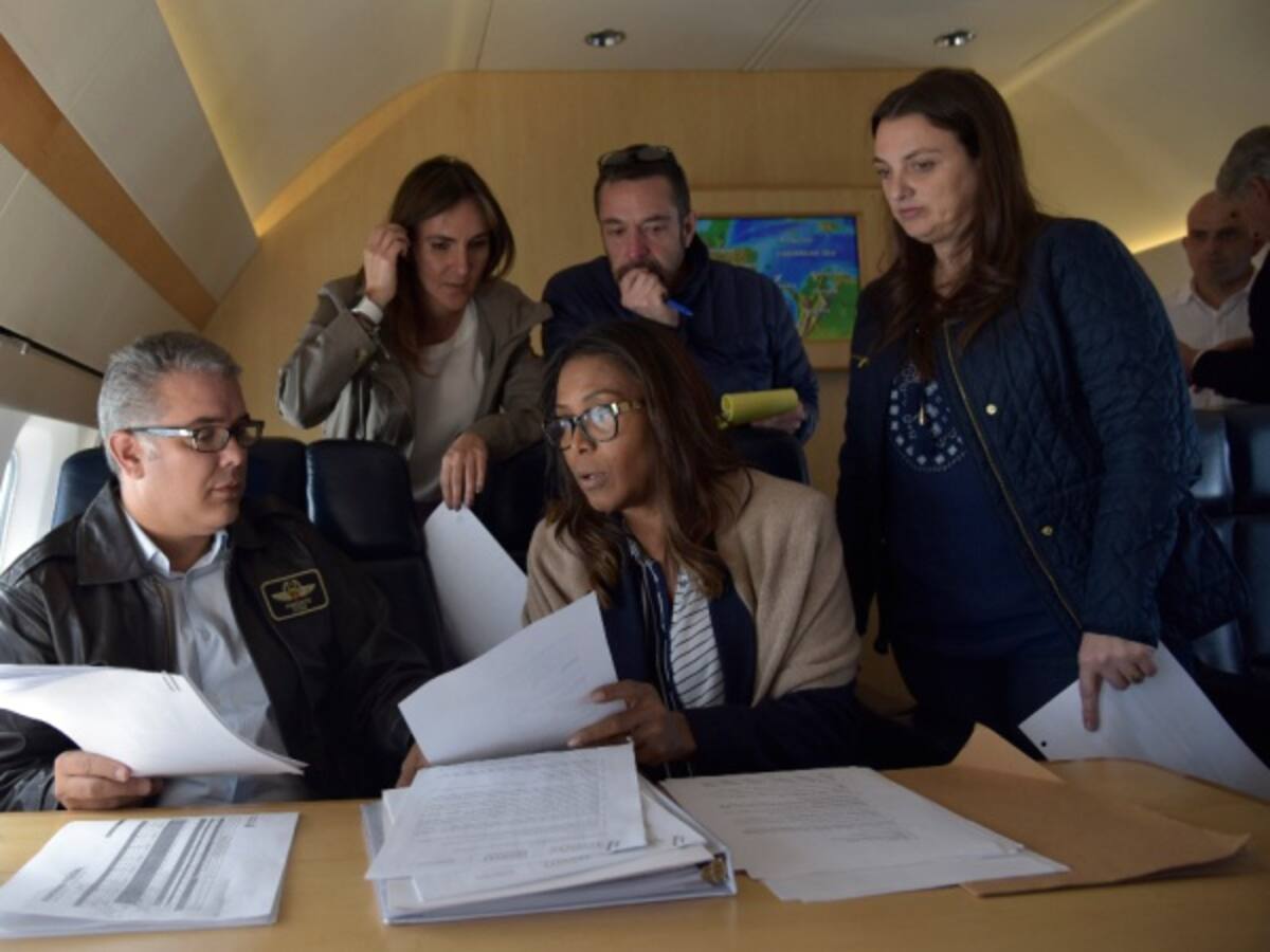Seguridad, salud y economía, las prioridades de Duque en San Andrés