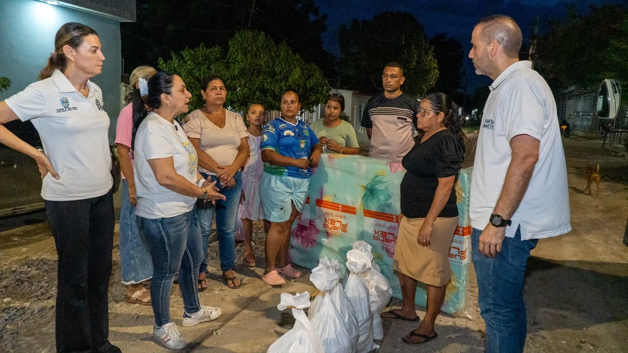 372 familias damnificadas, 174 viviendas afectadas durante último aguacero en Santa Marta/ Alcaldía de Santa Marta.
