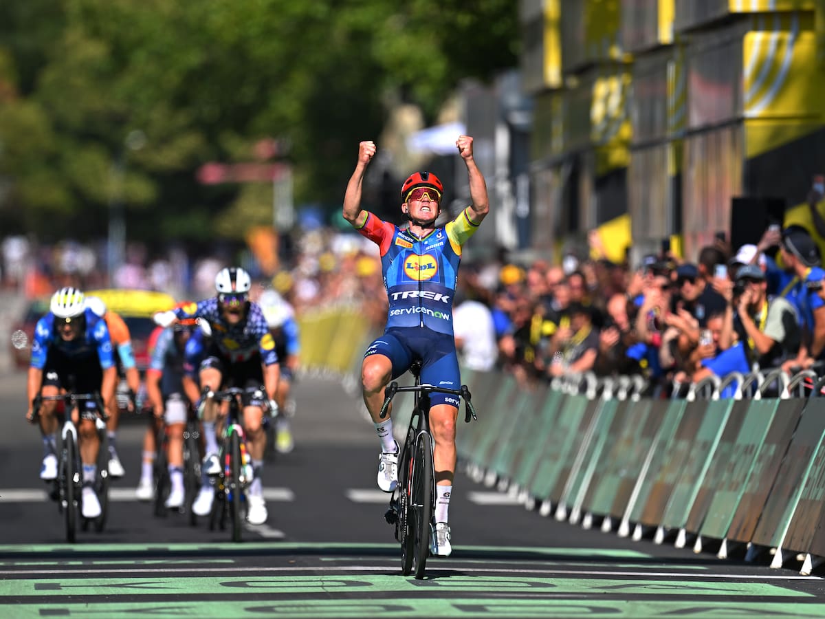 Mads Pedersen ganó la etapa 4 del Tour de Francia 2026; Torstein Træen es el líder de la general