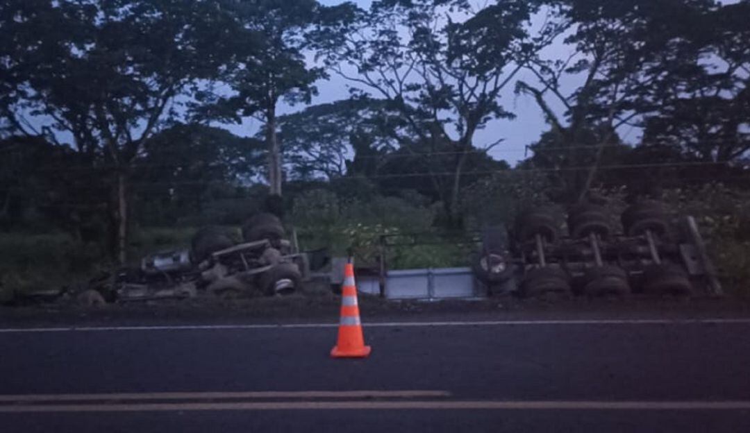 Accidente en María La Baja