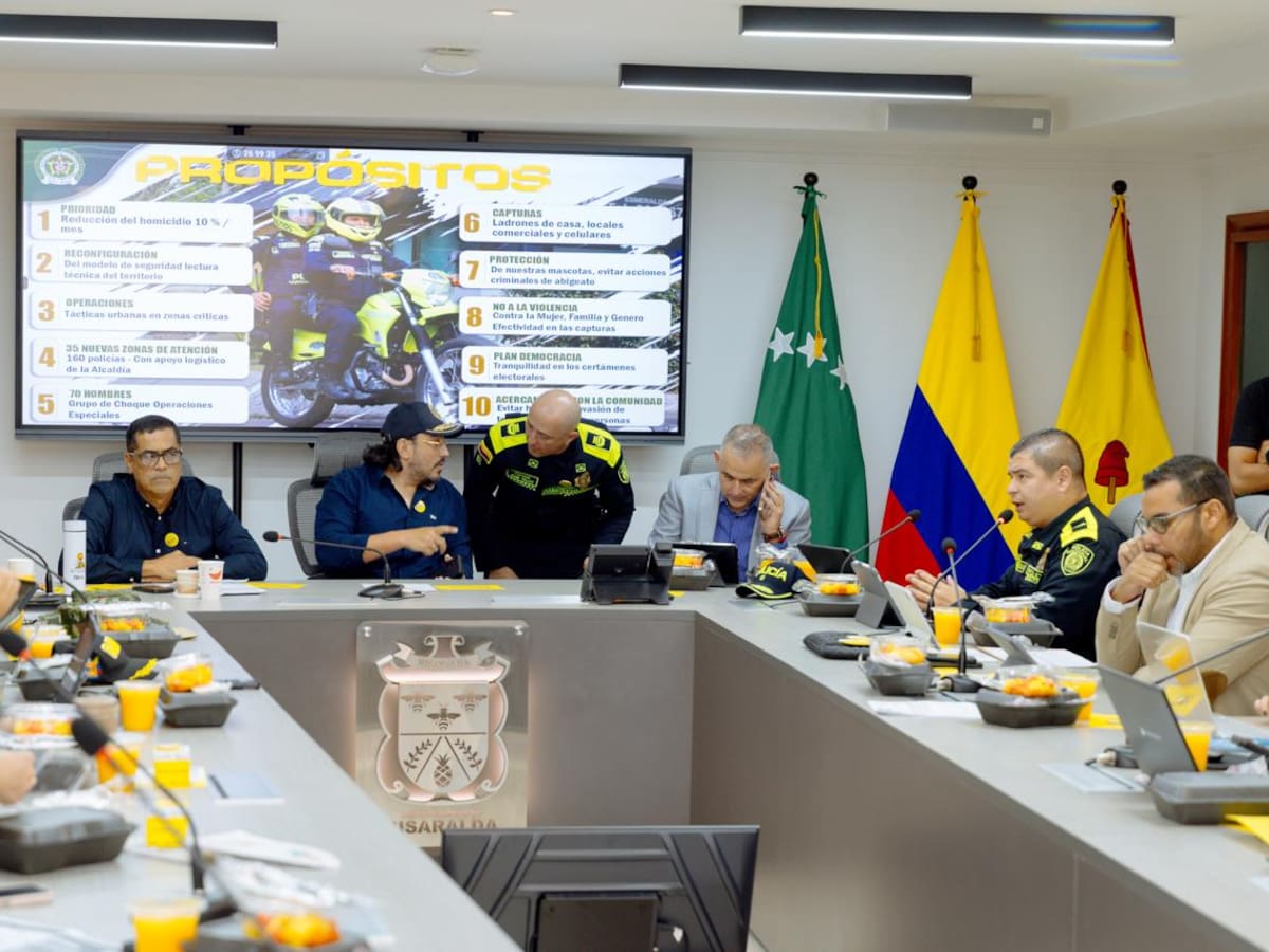 Medidas de seguridad en Risaralda para las elecciones de marzo y la atención de la alerta temprana