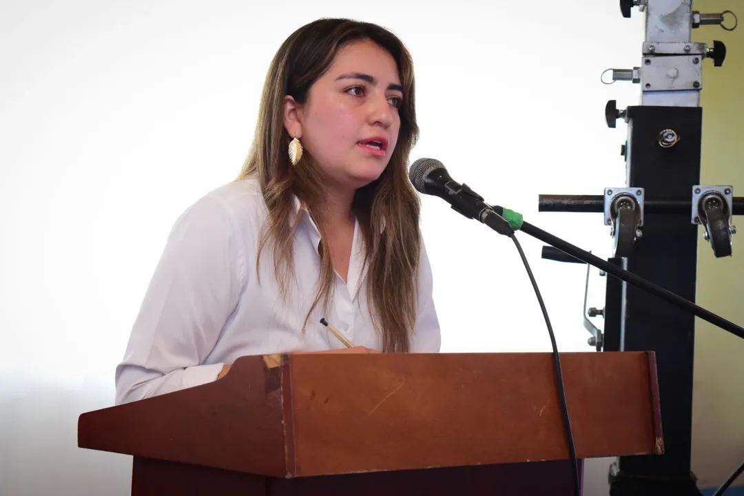 María Paula Jiménez Gómez, fue la designada por el gobernador de Boyacá, Carlos Amaya, como alcaldesa encargada de Tunja / Foto: Suministrada.