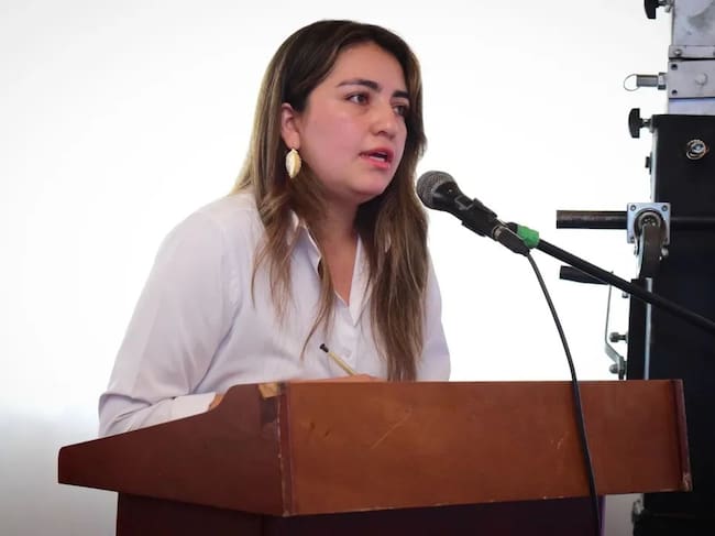 María Paula Jiménez Gómez, fue la designada por el gobernador de Boyacá, Carlos Amaya, como alcaldesa encargada de Tunja / Foto: Suministrada.