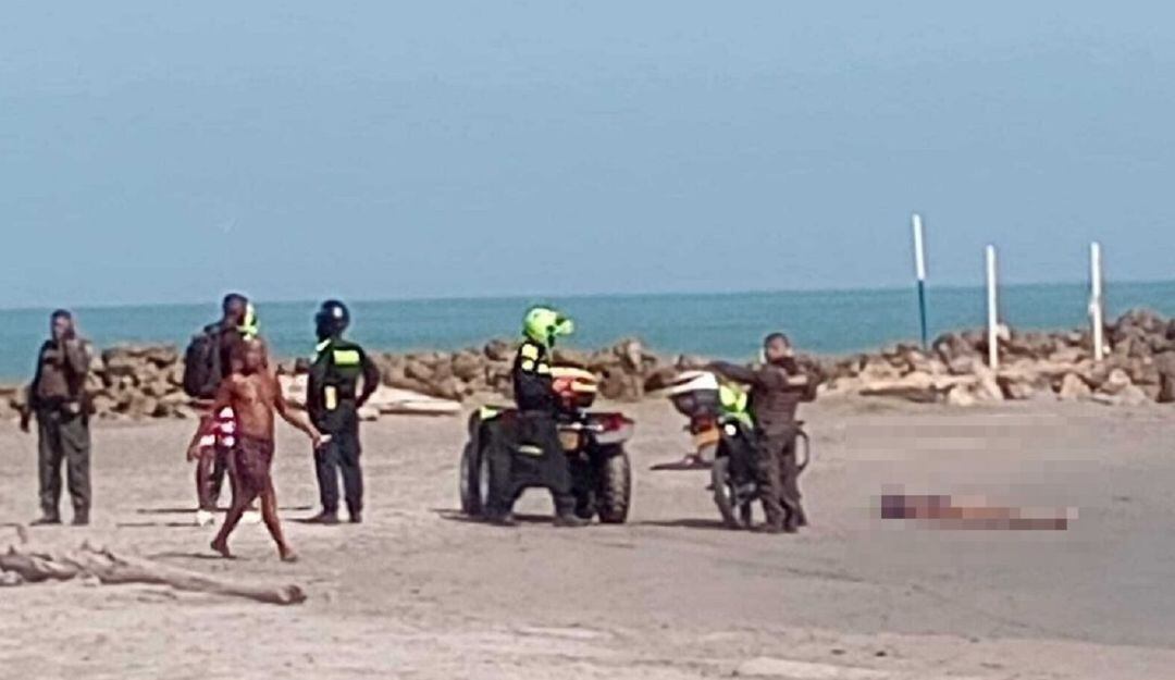 Su cadáver fue hallado en el sector de las playas de Las Tenazas, a pocos metros del Centro Histórico