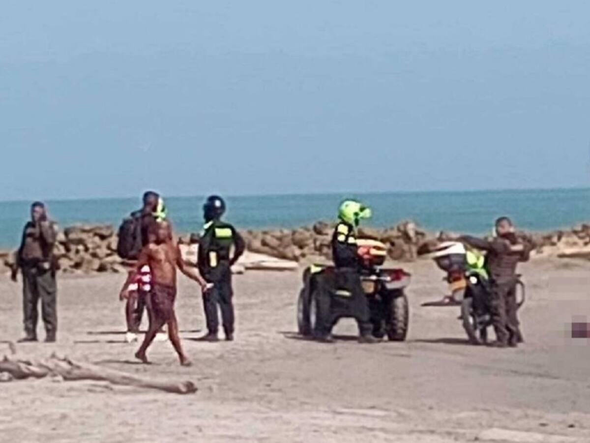 Hombre murió ahogado en zona prohibida para bañistas en Cartagena