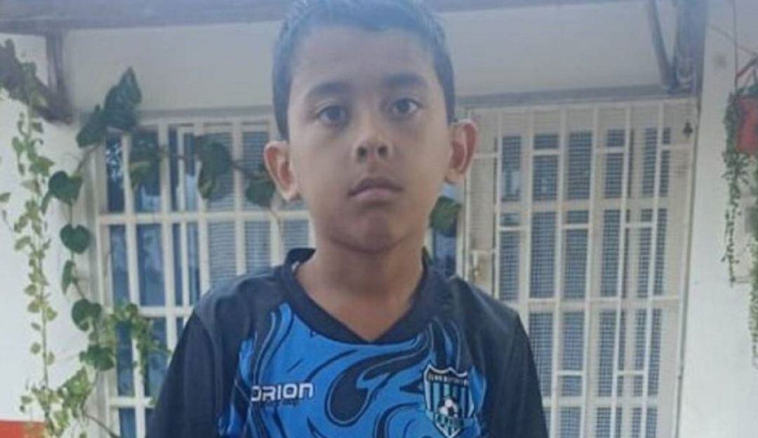 Martín José López de 9 años.