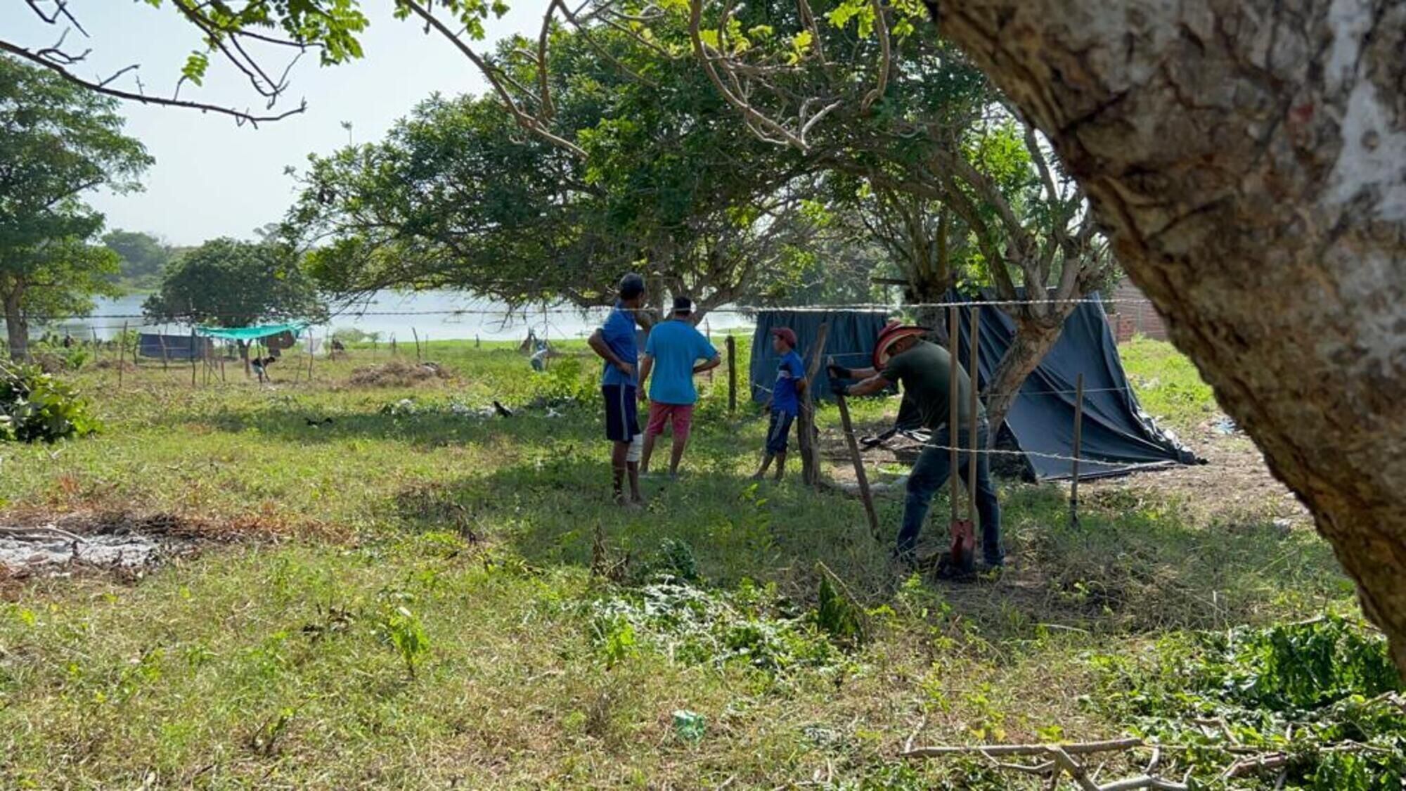 Invasión de Tierras (imagen referencial).