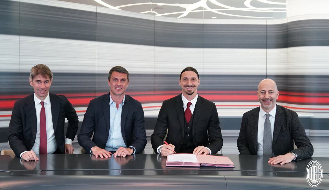 Inoxidable: Zlatan Ibrahimovic renueva con el AC Milán hasta 2022