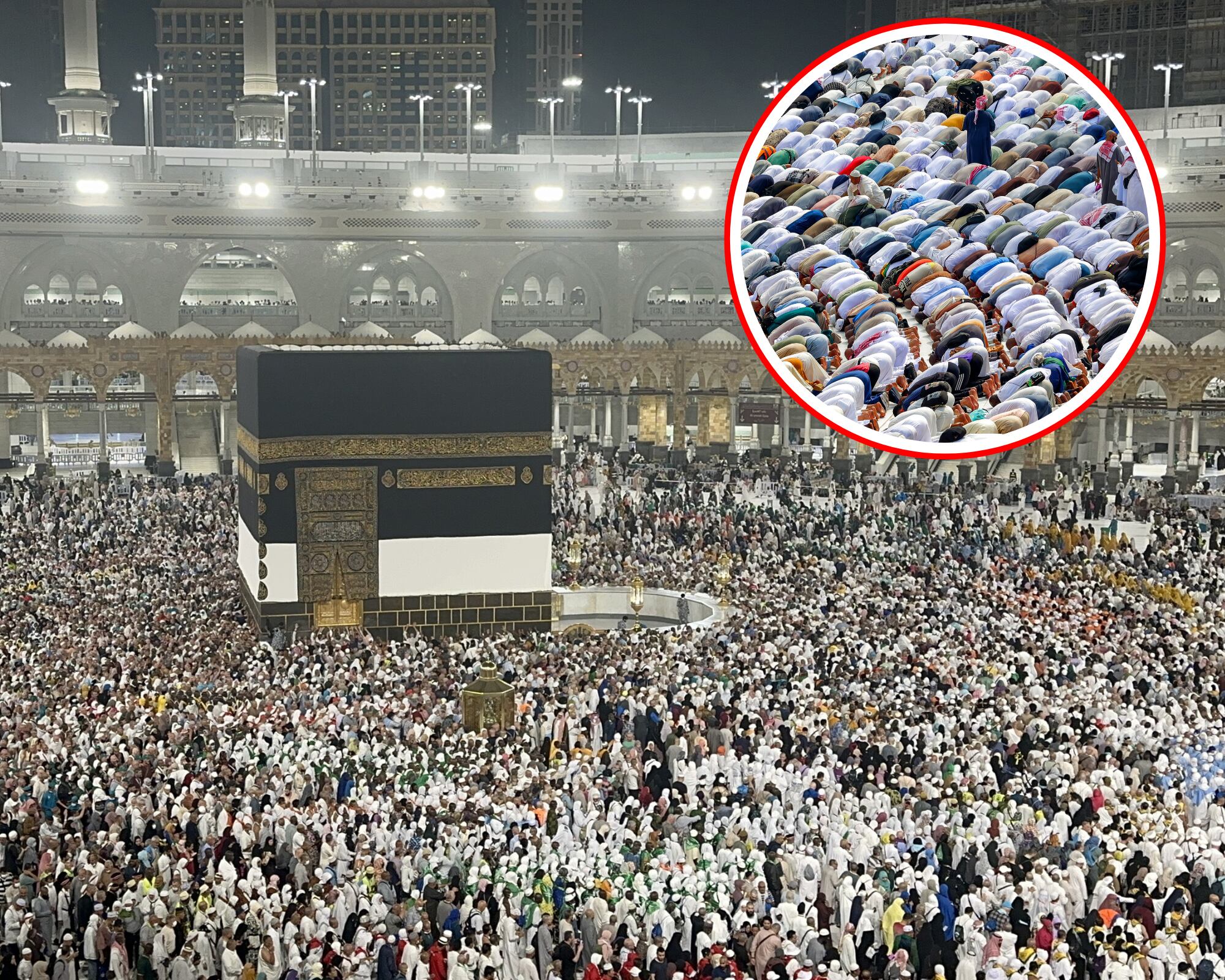 Más de mil personas fallecieron este año durante la gran peregrinación anual a La Meca celebrada bajo un calor sofocante.
(Foto: Caracol Radio / Getty )