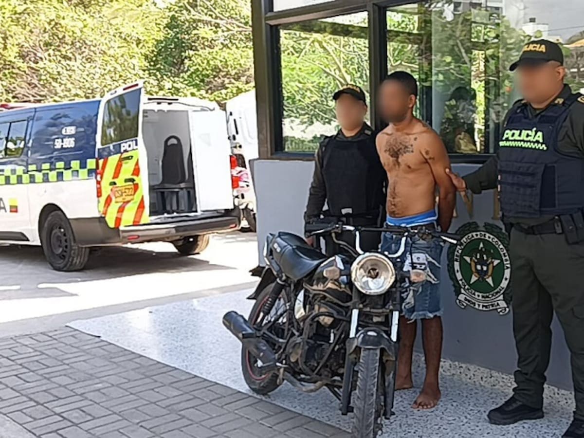 Capturaron a alias ‘el Carlitos’ tras robar una cadena de oro a una turista en Cartagena