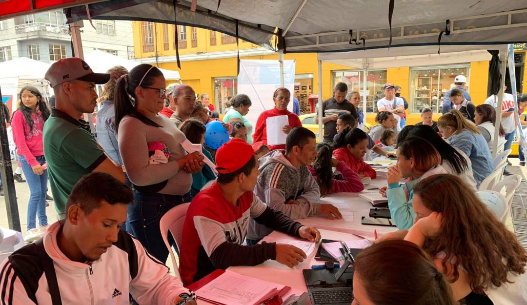 Adelantan jornadas para migrantes venezolanos. Créditos: Personería Manizales. 