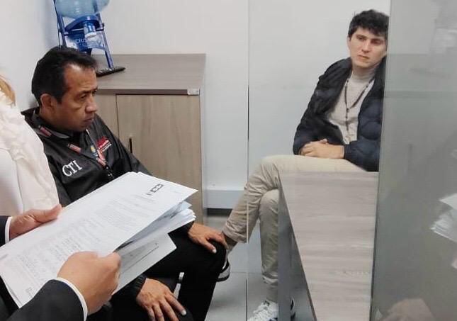 Caso UNGRD: Estas son las fotos de Wadith Manzur durante su captura. Foto: suministrada.