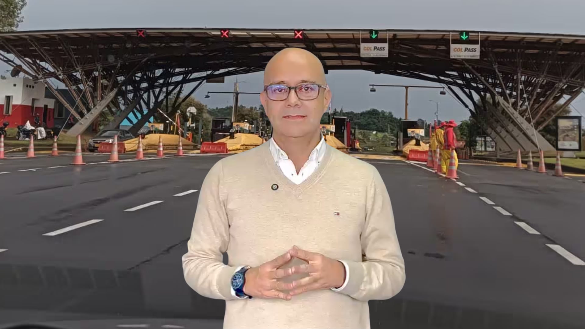 ANI continúa socializando el acceso a tarifas diferenciales en Autopistas del Café. Vicepresidente de Planeación, Riesgos y Entorno de la entidad, Óscar Flórez Moreno