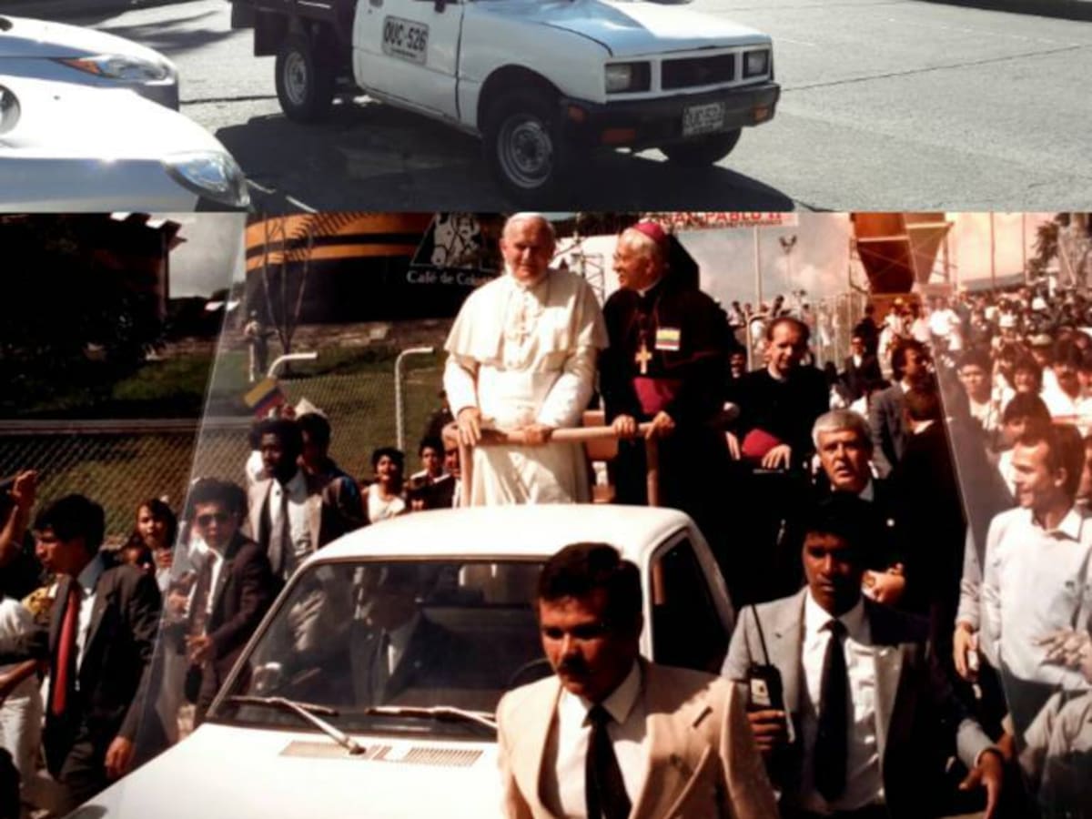 ¿Qué pasó con el papamóvil de Juan Pablo Segundo en Chinchiná?