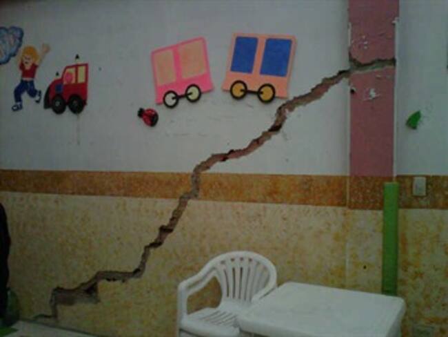 Obra de la constructora Pijao causó daños a un puesto de salud en Suba