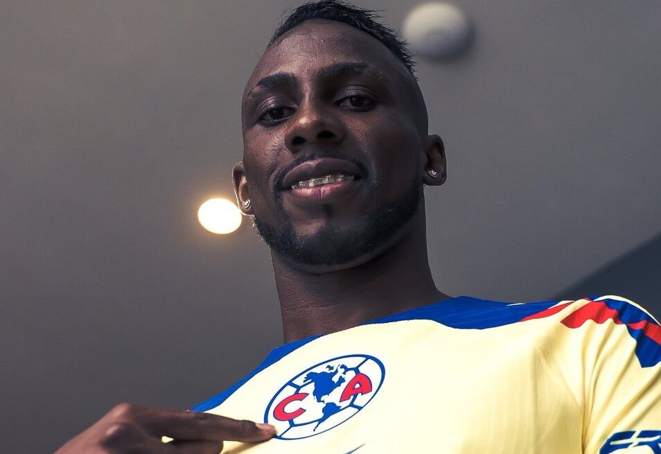 Julian Quiñones, futbolista colombiano que firmó con el América de México / Foto: @ClubAmerica