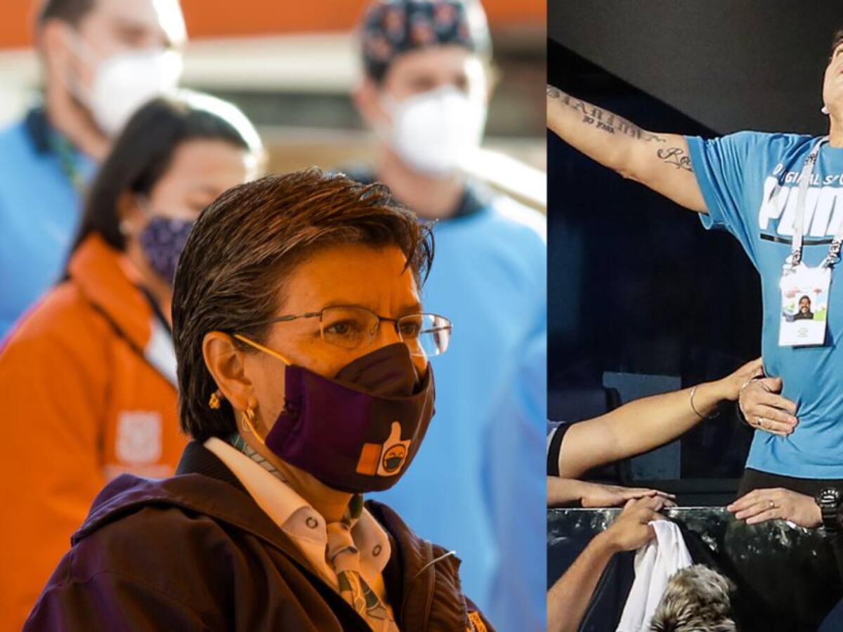 'Su legado vivirá por siempre': la despedida de Claudia López a Maradona