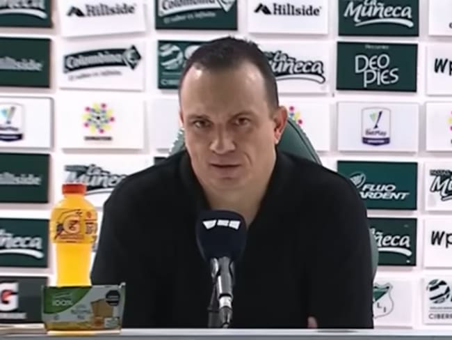 Alejandro Restrepo, DT del Medellín / Dimayor.