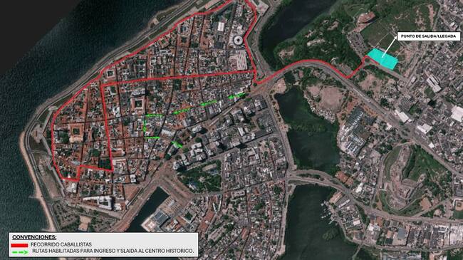 Plan de Manejo de Tránsito para la Cabalgata de Velitas este 7 de diciembre en el Centro Histórico