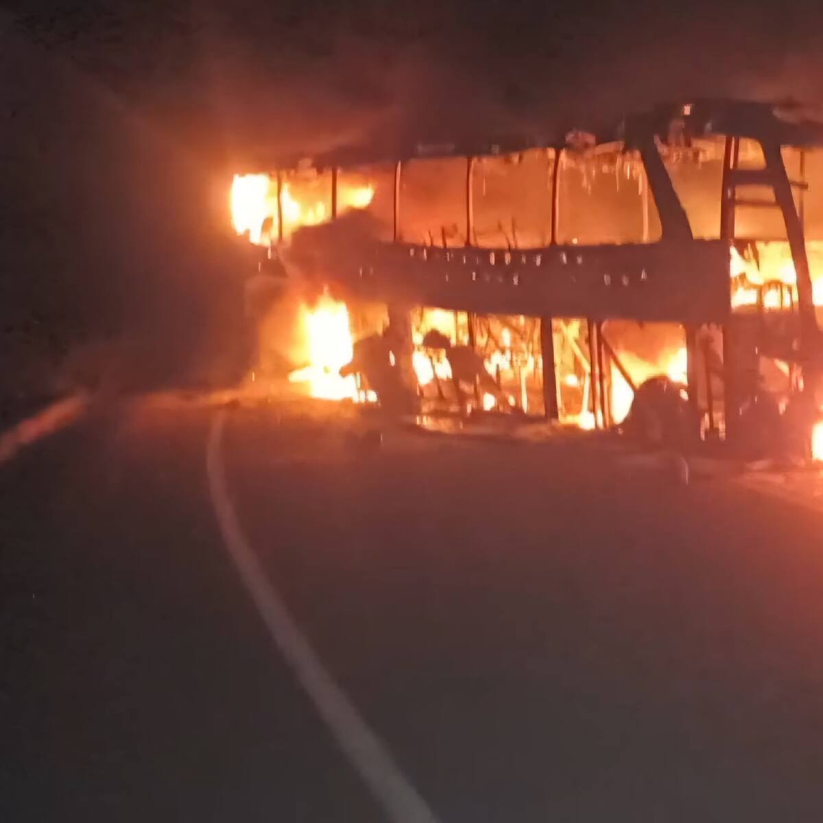 Transportadores rechazan actos terroristas en la Vía Panamericana y exigen seguridad