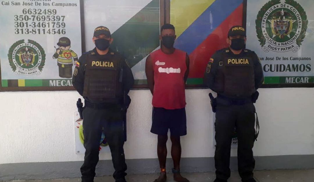 Capturado por el delito de fuga de presos en Cartagena