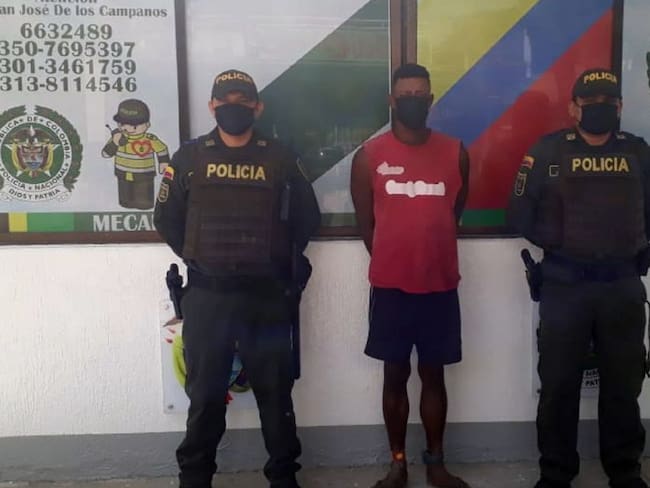 Capturado por el delito de fuga de presos en Cartagena