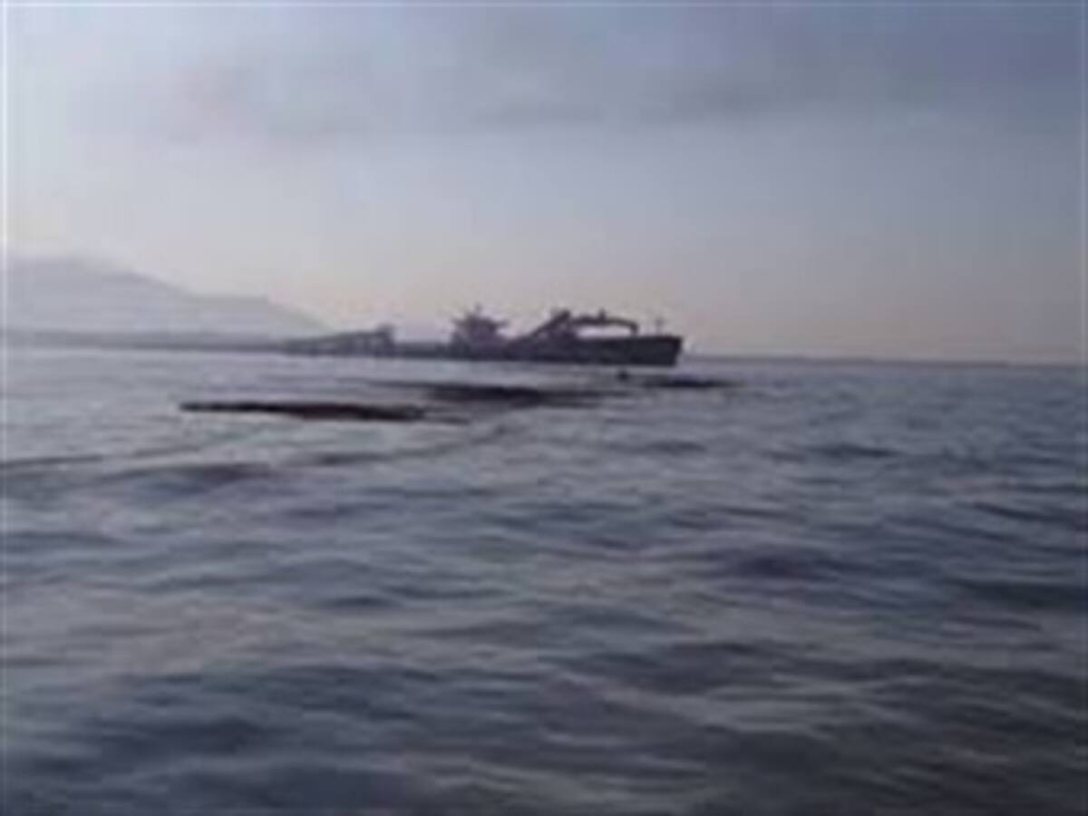 Minambiente confirma que mancha en Santa Marta fue polvillo de carbón