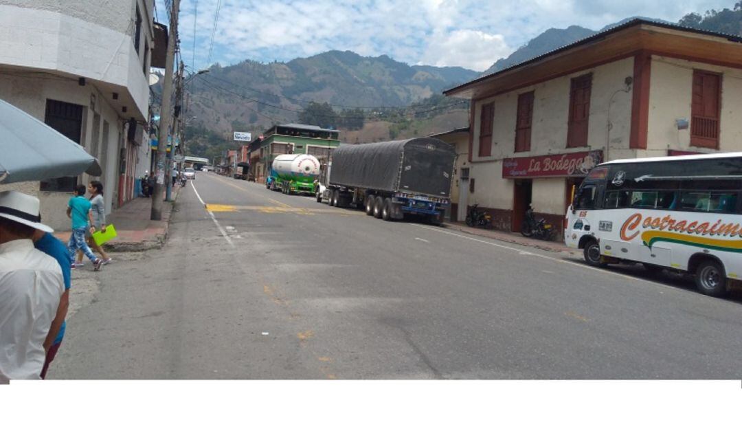 Calles de Cajamarca, Tolima