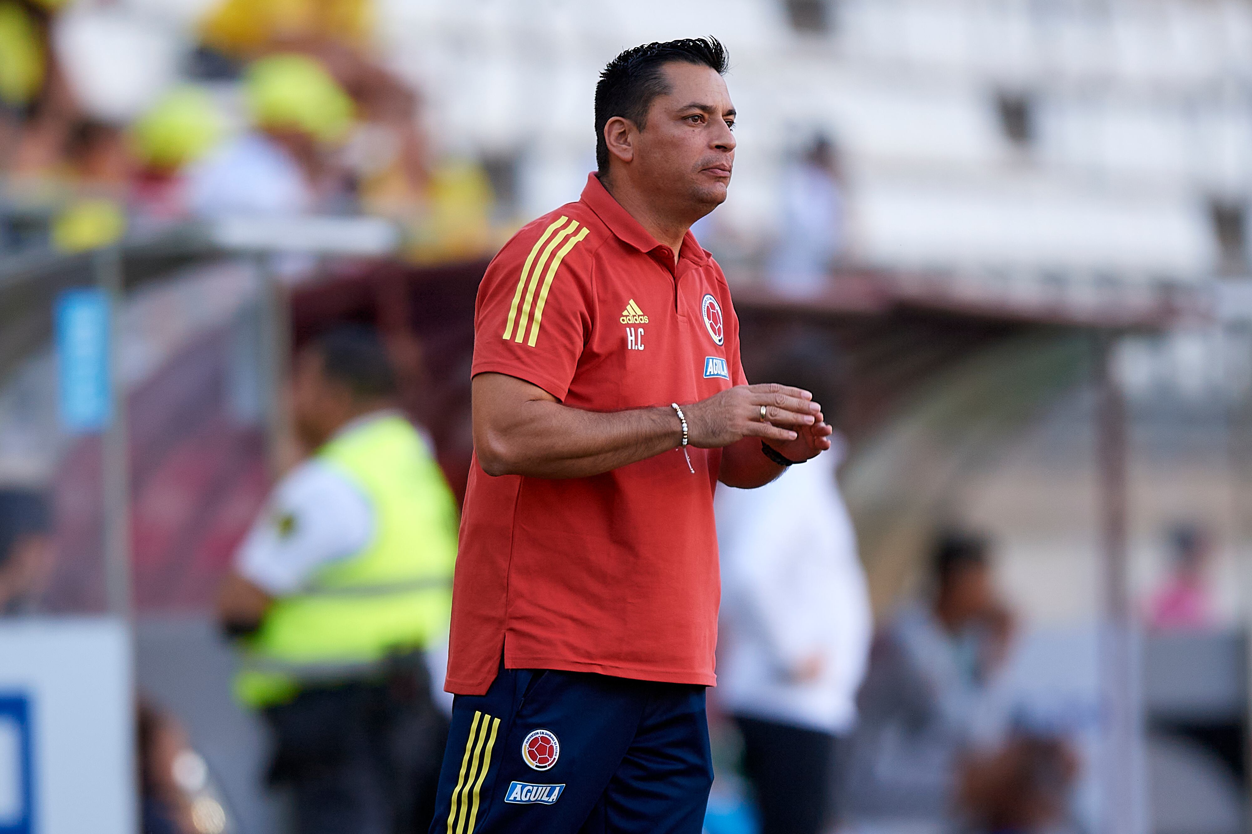 Héctor Cárdenas, entrenador de la Selección Colomia Sub-20.