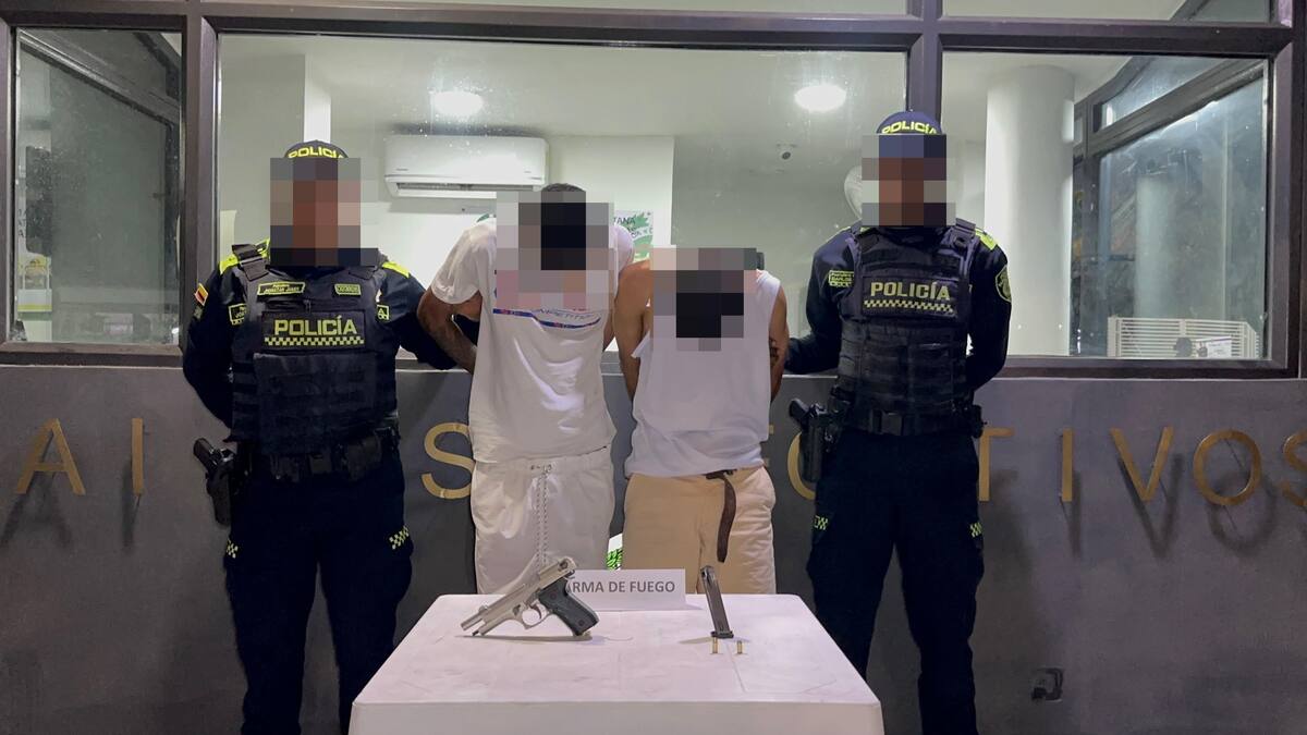 Policía reportó siete capturados y un menor aprehendido en Cartagena