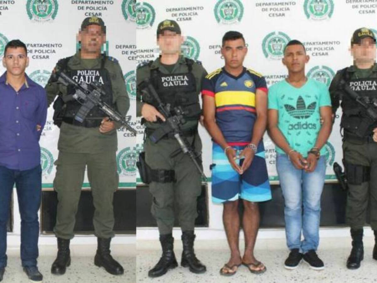 Desarticulan banda "Los tarra" al servicio del Eln en Cesar