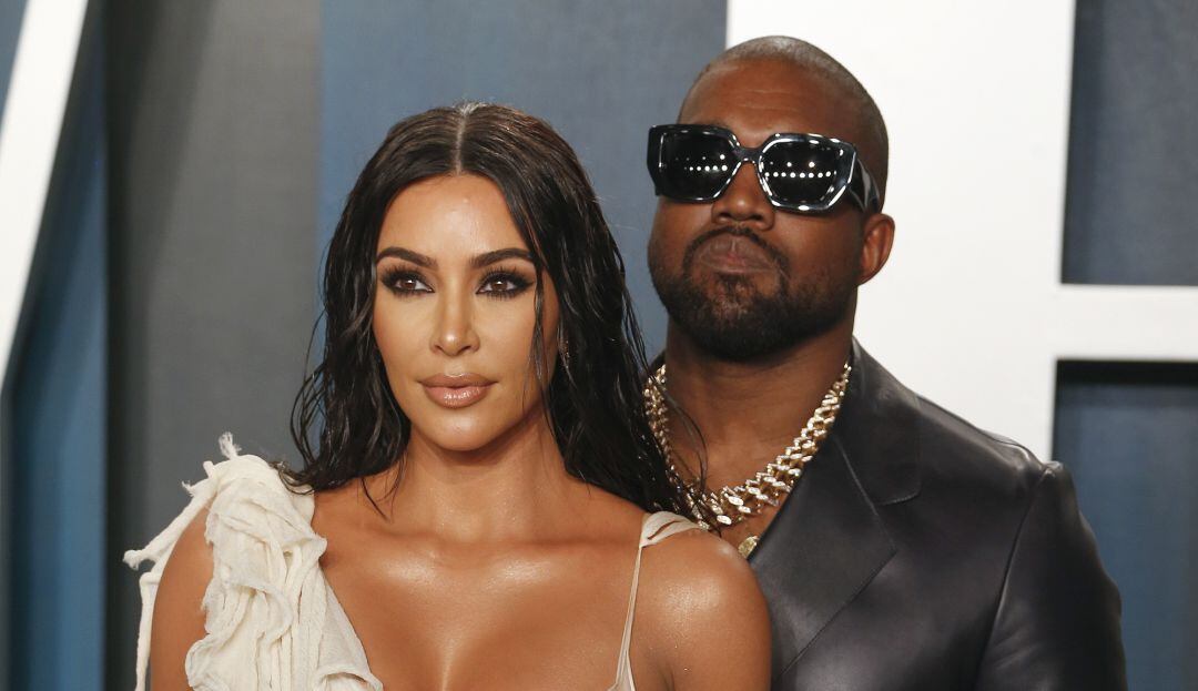 Kanye West y Kim Kardashian